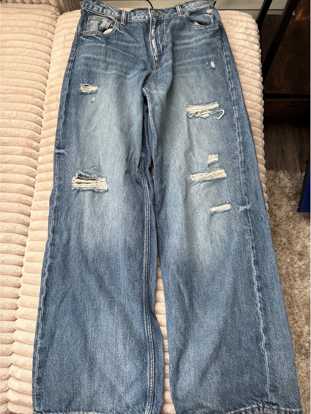Zara kids jeans size 13/14 wide leg